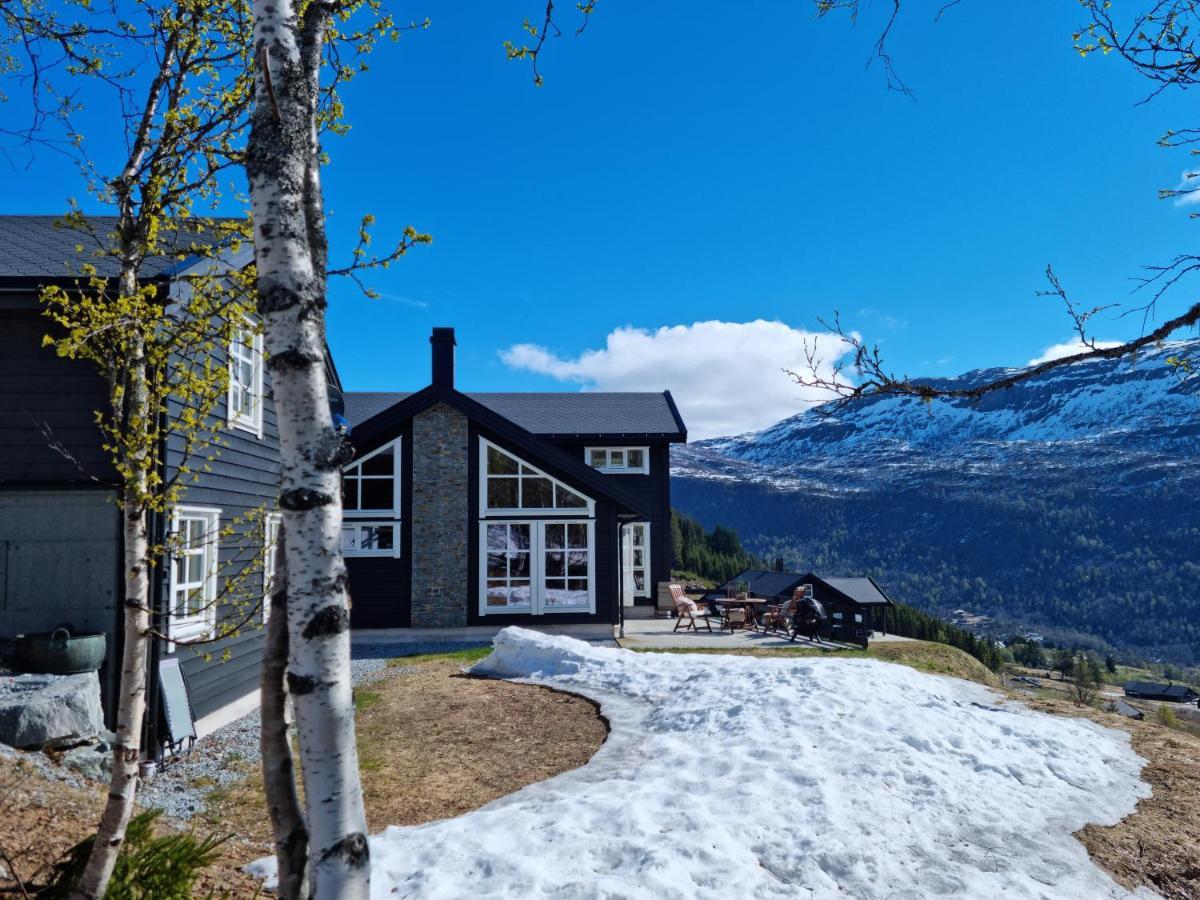 Villa Fosskamben Panorama Sogndal Esterno foto
